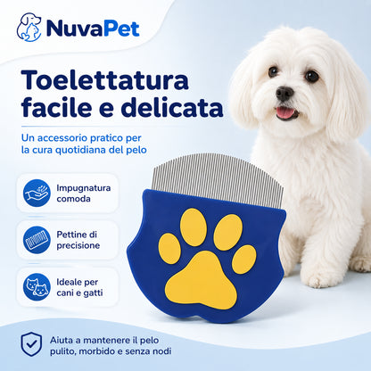 Pettine Antipulci NuvaPet