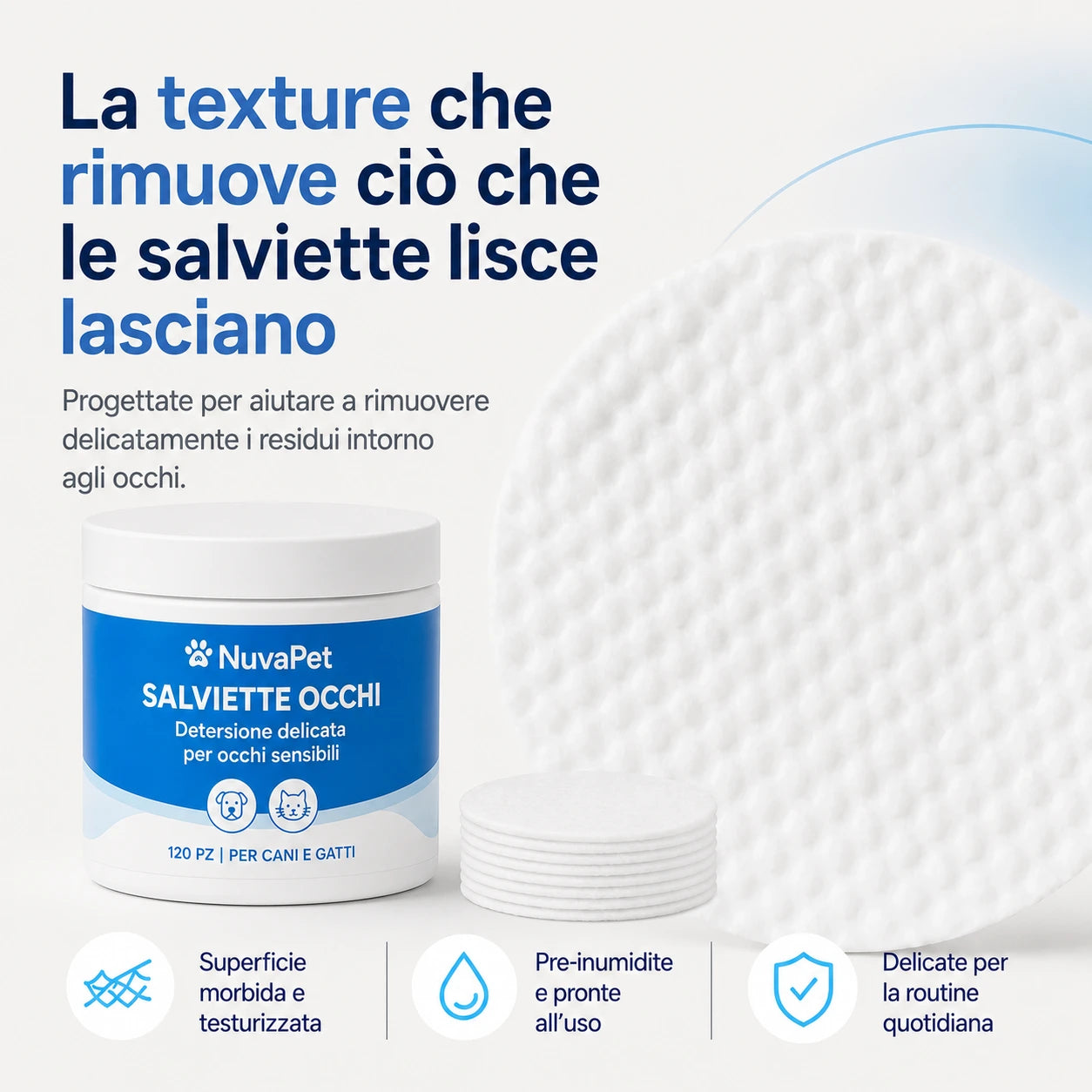 Salviette Occhi Cani e Gatti