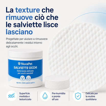 Salviette Occhi Cani e Gatti