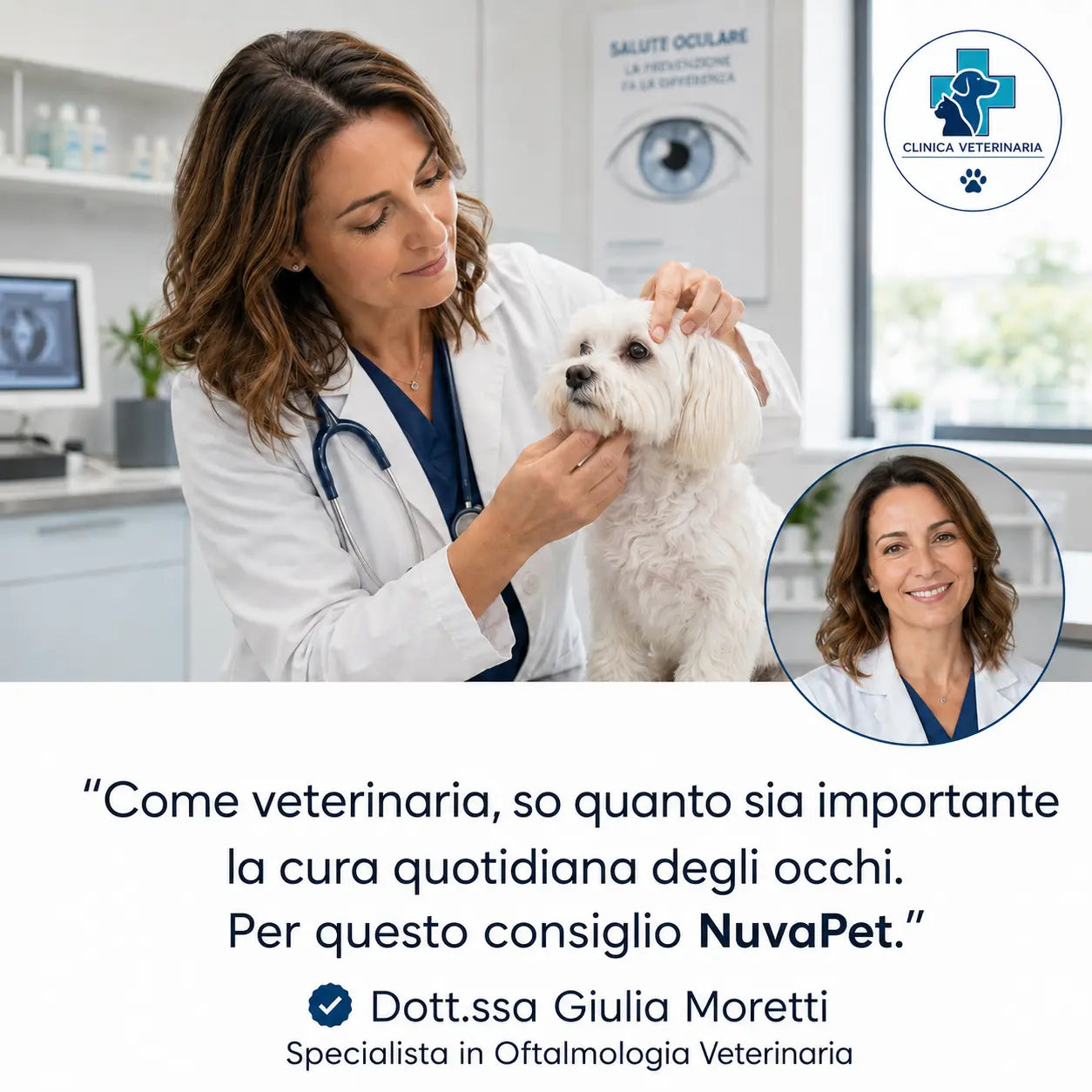 Salviette Occhi Cani e Gatti